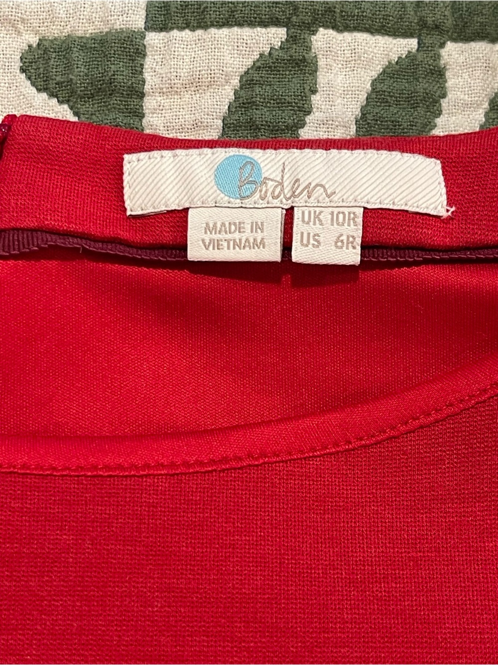 Beautiful Boden Claudia red dress 6 - Picture 7 of 10